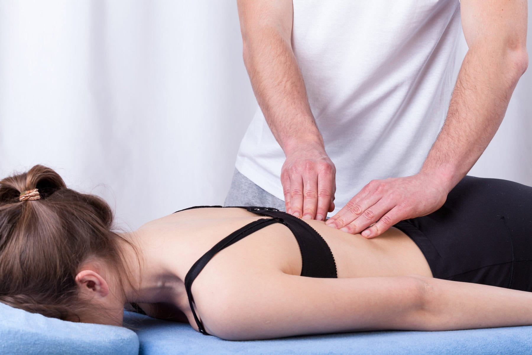Hands on Treatment. back pain. Osteopath. Osteopathy. Lee SE12